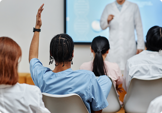 Medical team in a meeting
